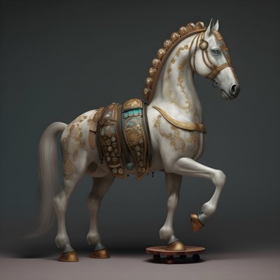 cavalo antropomórfico 3 de Kurt Heppke