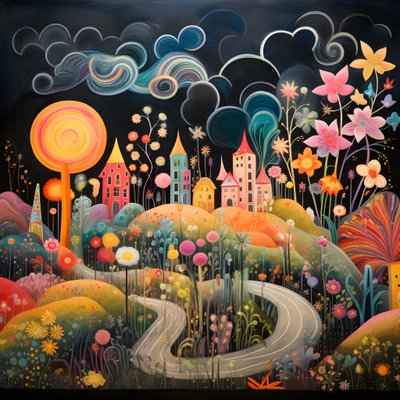 jardins coloridos 1 de Kurt Heppke