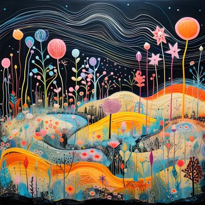 jardins coloridos 2 de Kurt Heppke