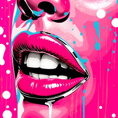 lábios rosa choque 3 de Kurt Heppke
