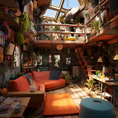 casa feita de tudo novo 3 de Kurt Heppke