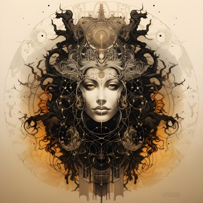 leonardo davinci concept sketch album artwork raiz de uma árvore que cresce da terra e alcança o céu como jack and the beanstalk 3 de Kurt Heppke