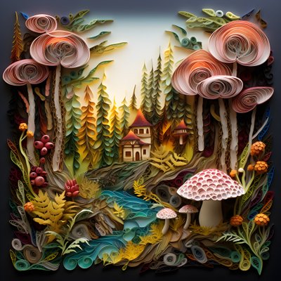refúgio florestal bizarro 1 de Kurt Heppke