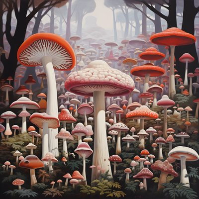 muitos muitos cogumelos 2 de Kurt Heppke