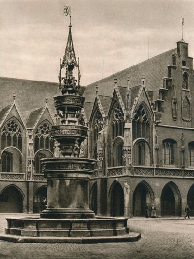 Braunschweig, prefeitura da cidade velha, 1931 de Kurt Hielscher