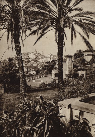 Itália: Porto Maurizio, Riviera (foto a p/b) de Kurt Hielscher