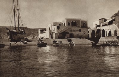 Itália: S Angelo, Ischia (foto a p/b) de Kurt Hielscher