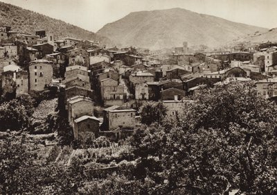 Itália: Scanno, Abruzzi (foto a p/b) de Kurt Hielscher