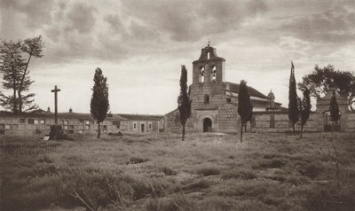 Espanha: "Meu Deus, quão solitários são os mortos", Becquer (foto p/b) de Kurt Hielscher