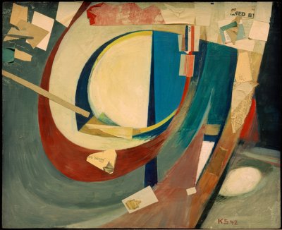 Resumo da imagem Skoyen II de Kurt Schwitters