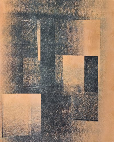 Azul em azul de Kurt Schwitters