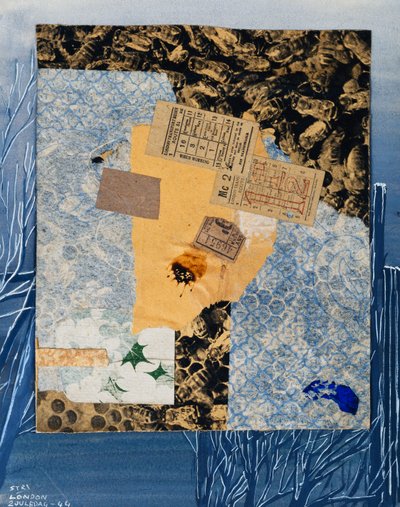 Bilhetes de autocarro, 1944 de Kurt Schwitters