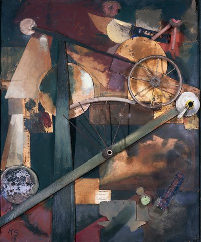 Construção para senhoras nobres (Konstrucktion edle fur Frauen) de Kurt Schwitters