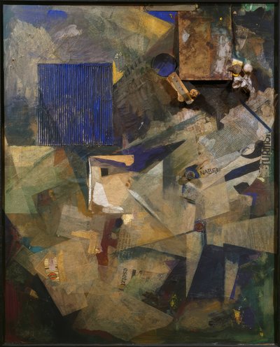 A imagem da linha do cabelo de Kurt Schwitters