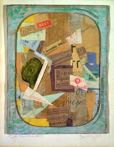 Tinta Invisível, 1947 de Kurt Schwitters