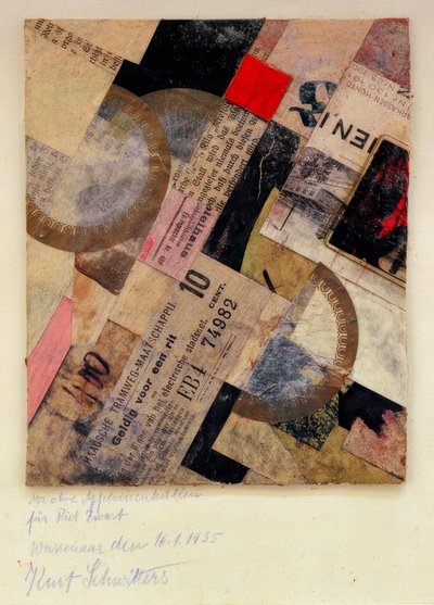 Mz sem tripas laranja de Kurt Schwitters