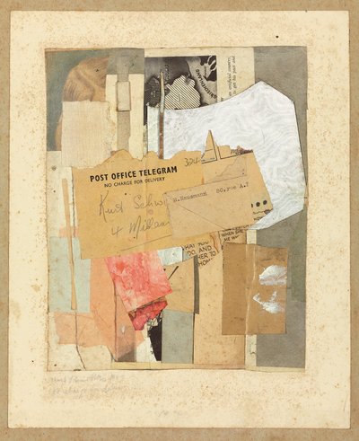 Sem Taxa de Entrega, 1947 de Kurt Schwitters