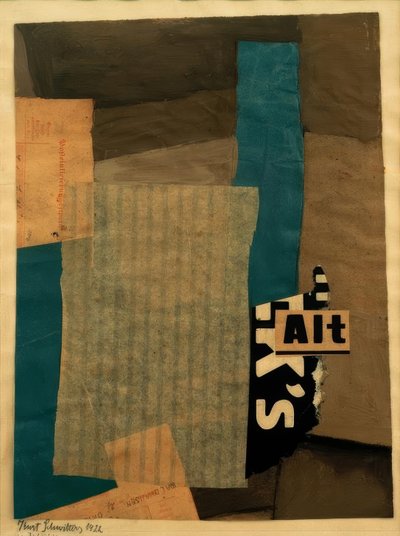 Sem título (alt) de Kurt Schwitters