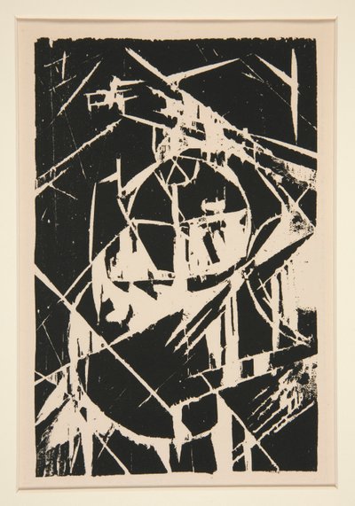 Placa XII de The Kestner Book de Kurt Schwitters