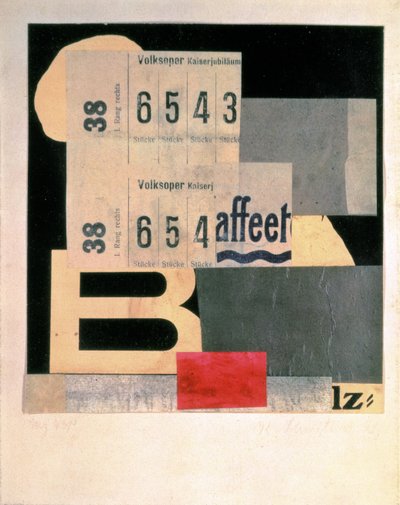 Imagem desconhecida de Kurt Schwitters