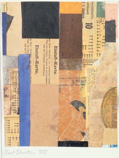 Sem título, 1928 de Kurt Schwitters