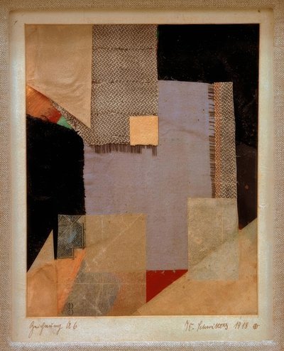 Desenho A 6 de Kurt Schwitters