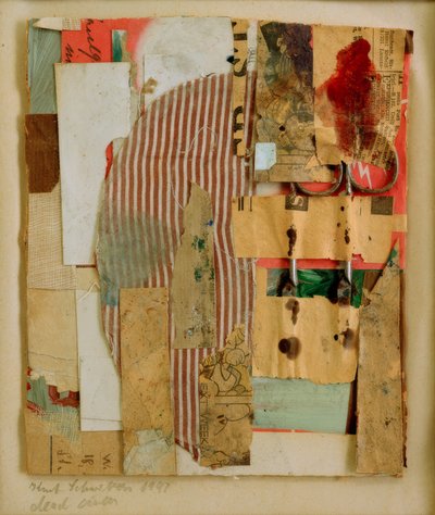 tesoura morta de Kurt Schwitters