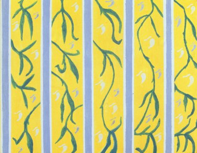 Wallpaper Vines, 2004 (acrílico sobre tela) de Kurtis L. Miller