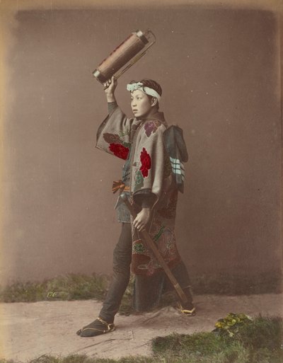 Homem Fogo de Kusakabe Kimbei