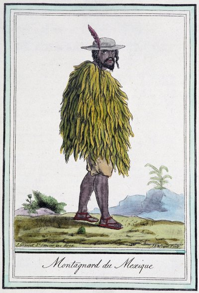 Montagnard of Mexico - in "Encyclopedia of Travels" de J. Grasset St Sauveur, ed. Paris de L.F. Labrousse