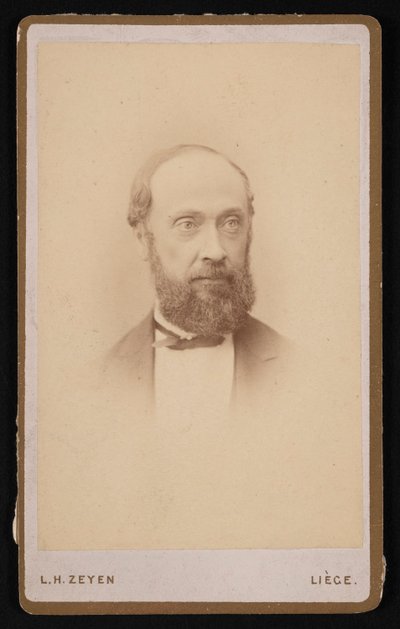 Retrato do Dr. G. Demailque, antes de 1876. de LH Zeyen
