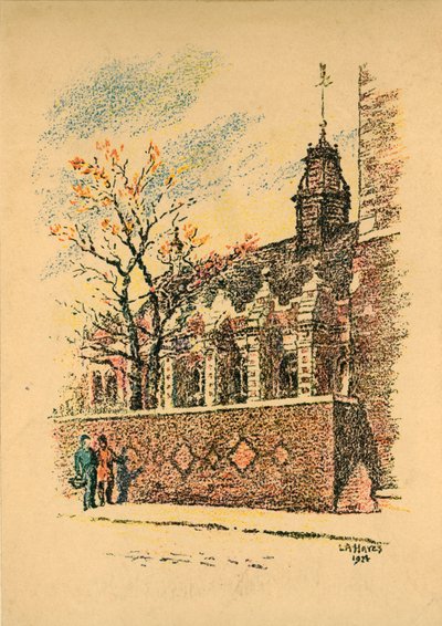 Palácio de Lambeth, 1924. de L. A. Hayes