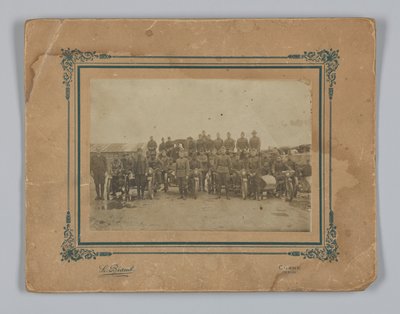 Fotografia das Forças Expedicionárias Americanas integradas na França, 1917-1919. de L. Biaud