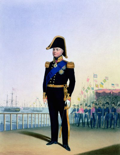 Guilherme IV, Rei do Reino Unido, c1830-1837 de L Mansion