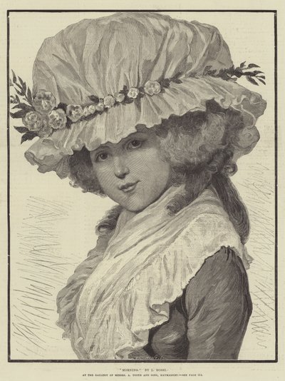 Manhã, na Galeria de Messers A Tooth and Sons, Haymarket de L. Rossi