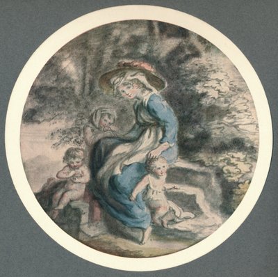 "Lady Herbert e os seus filhos", 1903 de Lady Diana Spencer