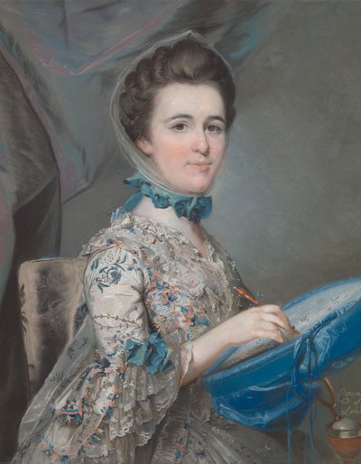 Auto-retrato de Lady Mary Lowther