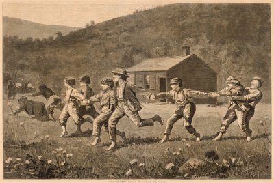 Snap-the-Whip de Lagarde after Winslow Homer