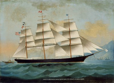 O Navio Fleetwing, Baía de Hong Kong, JW Convidado, Comandante de Lai Sung