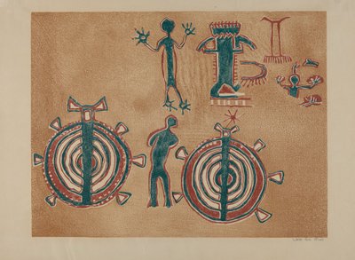 Desenho de Petroglifo de Lala Eve Rivol