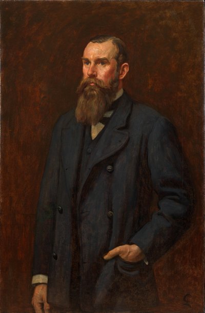 Joseph Sim Earle, c.1884 (óleo sobre tela) de Lance Calkin