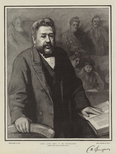 O reverendo CH Spurgeon de Lance Calkin