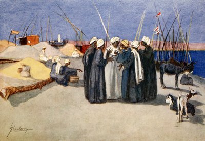 "A Side Light", 1908. de Lance Thackeray