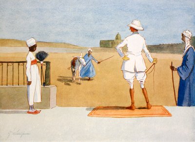 "The Dandy Tourist", 1908.   de Lance Thackeray