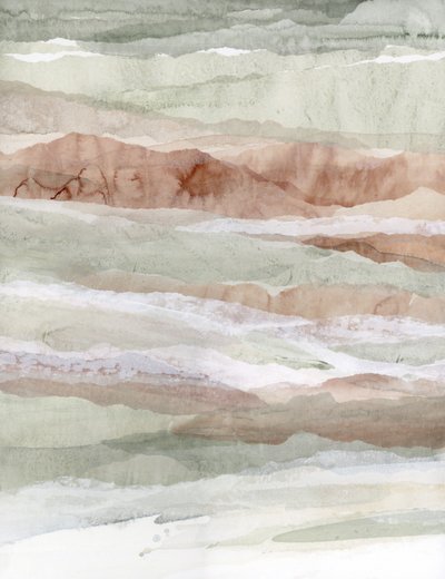 Camadas de montanha em tons suaves de Lara Eckerman