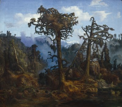 Pinheiros Velhos de Lars Hertervig