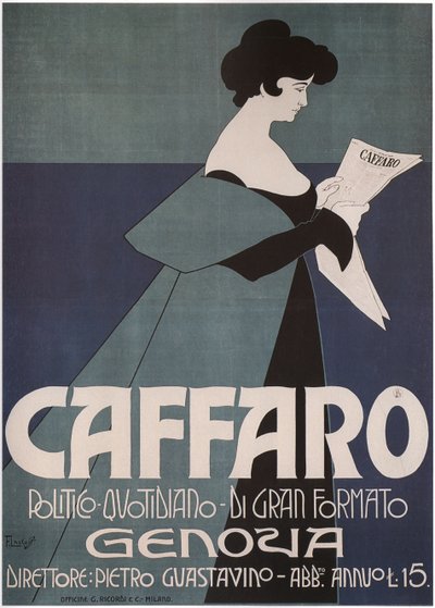 Jornal Caffaro Génova, 1901 de Laskowski