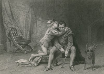 Príncipe Arthur e Hubert, o rei John de Laslett John Pott