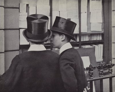 Spottiswoodes Window, Eton (foto a preto e branco) de Laszlo Moholy Nagy