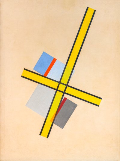 Cruz amarela Q VII de Laszlo Moholy Nagy